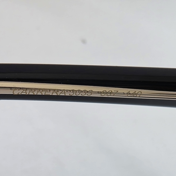 Carrera Black Square Eyeglasses Frames New - Picture 4 of 5
